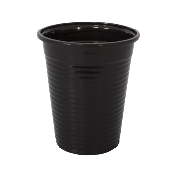 Pack de 100 gobelets en plastique noir