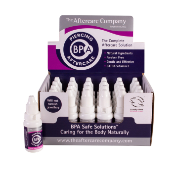 The Aftercare Company - BPA Piercing Aftercare®, Soin piercing (10ml)