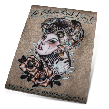 Mike De Vries - The Coloring Book Project (Modèles de Tatouages à Colorier)