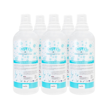 Bouteilles Vides Système de Dosage Distel (6x 1L)