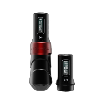 FK Irons Flux Max avec 2x PowerBolt II - Frappe de 3,2 mm - Yomico Rouge/Noir