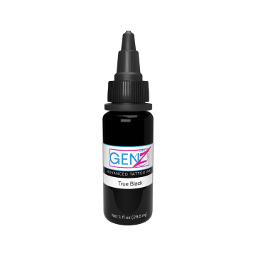 Encre Intenze Gen-Z 19 Couleurs - True Black 30 ml (1 oz)