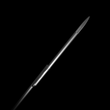 Boite de 50 Aiguilles pour Tatouage en Acier Inoxydable Stériles Killer Ink Bug Pin (0,25mm) Rondes pour Traçage