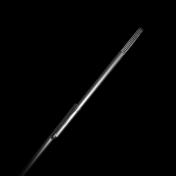 Boite de 25 Aiguilles pour Tatouage en Acier Inoxydable Stériles Killer Ink Bug Pin (0,25mm) Rondes pour Ombrage