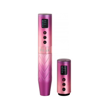 Peak Astra - Machine PMU de type stylo sans fil avec 2 batteries - Rose Quartz