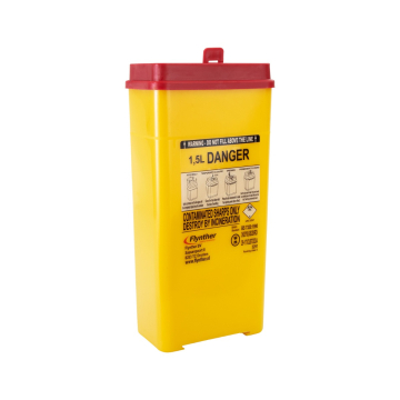 Poubelle pour Aiguilles de Tatouage Flynther (1,5L)