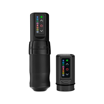 Machine à tatouer Spektra Flux avec une Powerbolt supplémentaire - Black Ops