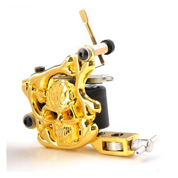 Machine à Tatouer Gold Skull Traçages / Ombrages