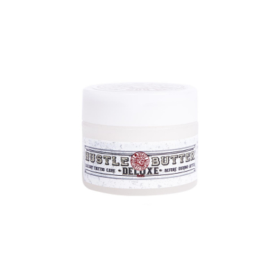 Hustle Butter Deluxe® - Soin Organique pour Tatouage en Pot 