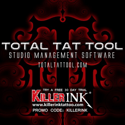 Total Tat Tool - Logiciel de Gestion pour Salon de Tatouage (14 Jours d'Essai)