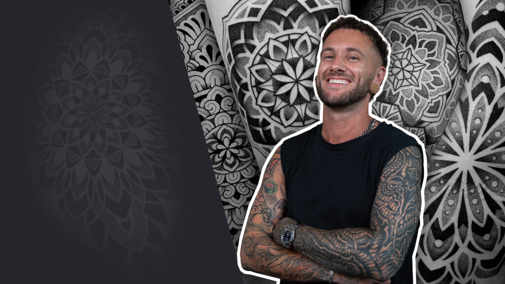 Comment tatouer un mandala en dotwork avec Bintt