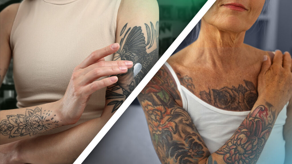 Les tatouages vieillissants : Ce que vous devez savoir
